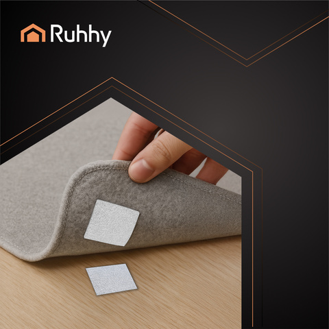 Self-adhesive Velcro tape 5mx5cm white Ruhhy 25807