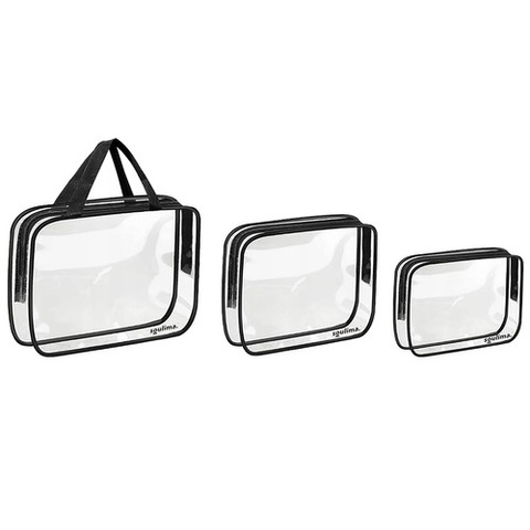 Transparent cosmetic bag 3 in 1 Soulima 21448