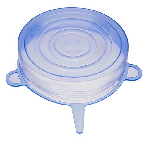 Silikondeckel - 6er-Set