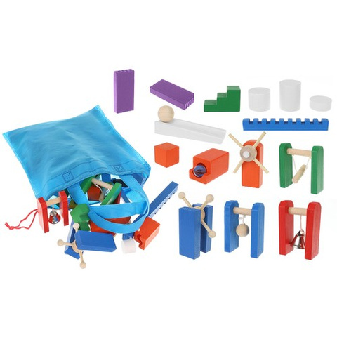 Wooden dominoes 360 pcs Kruzzel 22914