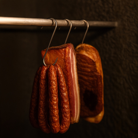 Smoking hooks - set of 15 Kaminer 25553