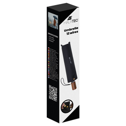 Malatec 19368 12-wire folding umbrella