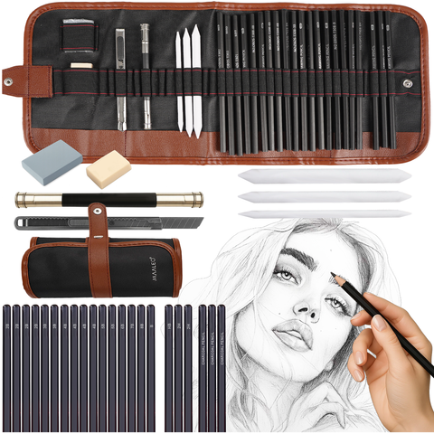 Coffret de croquis 29 pièces Maaleo 26134