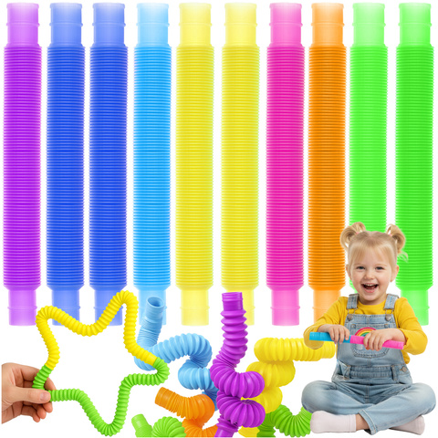 Rurki/ tuby sensoryczne- 10szt. Kruzzel 26693