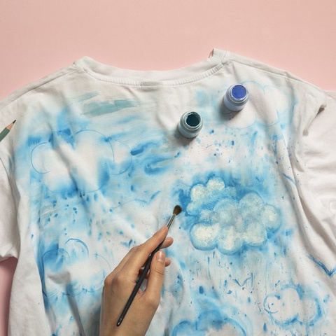 Fabric paints - 24 pcs. 300ml Maaleo 22948