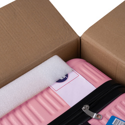 3-in-1-Kofferset - rosa Trizand 26663