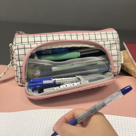 Double extendable pencil case Maaleo 24509