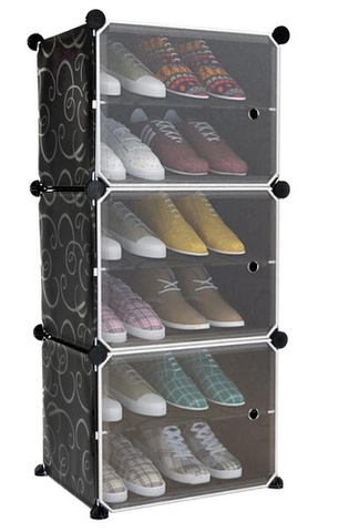 Shoe rack - 6 shelves