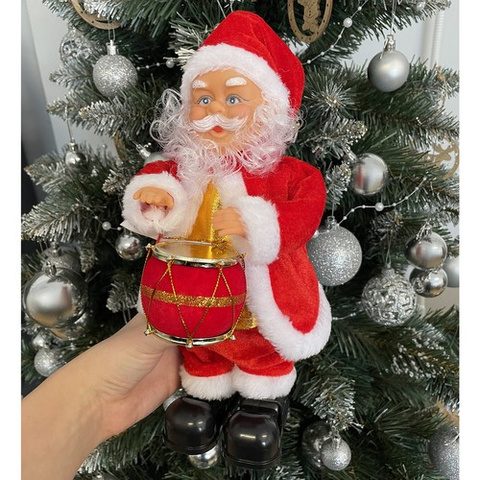 Hrající Santa Claus - figurka 30cm Ruhhy 22162