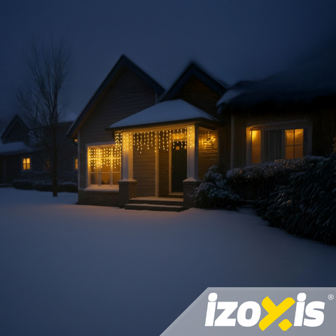 Уличные светильники 100LED 4м Izoxis 26858