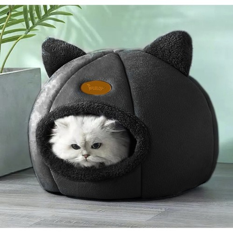 Lit en peluche pour chat - Purlov 21947
