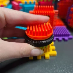 Construction blocks - hedgehogs 192pcs Kruzzel 20376