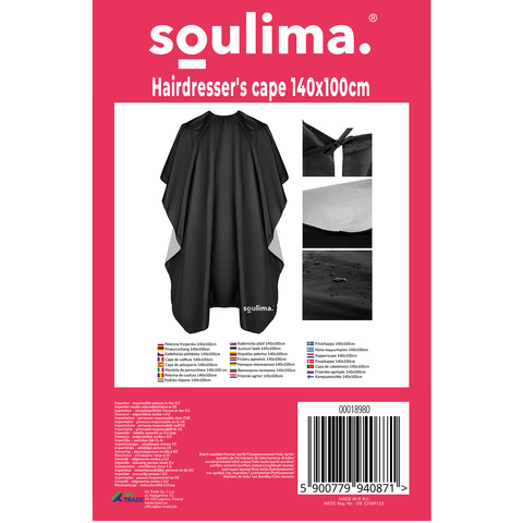 Peleryna fryzjerska 140x100cm P18980