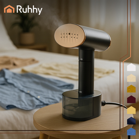 Mysti Ruhhy 26339 2000W černý napařovač oděvů