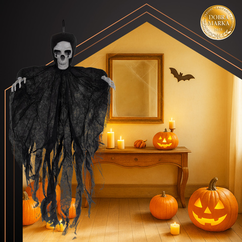 Black hanging skeleton - Ruhhy decoration 26125