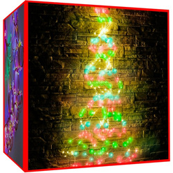 200 LED lights - angel hair - multicolor 12V