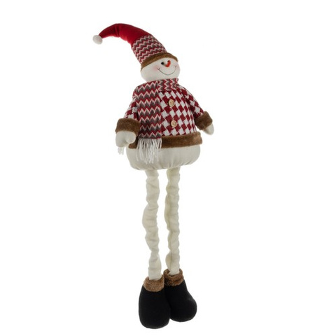 Bonhomme de neige de Noël - télescopique 105cm Ruhhy 22341 