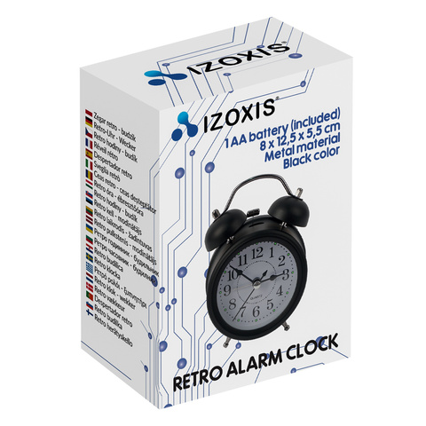 Retro clock - alarm clock Izoxis 25473