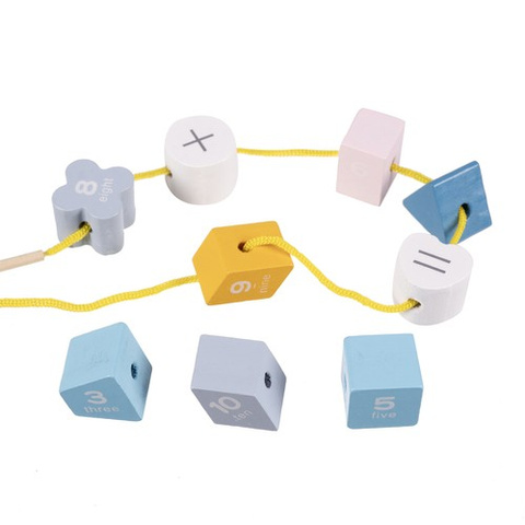 Sorter - wooden sensory cube 22885