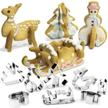 Christmas Ruhhy 22015 cookie cutter set