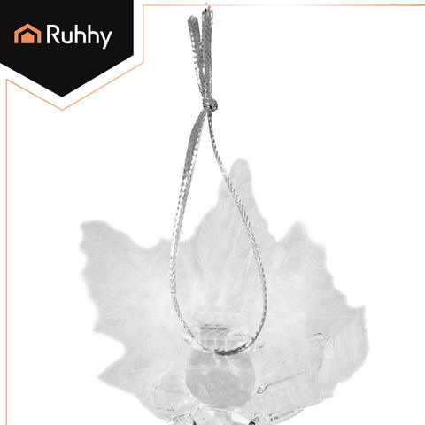 Boules transparentes - anges, 6 pcs. Ruhy 22497