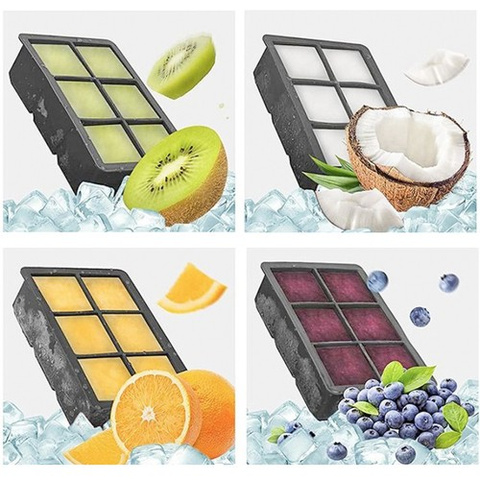 Moule en silicone 2 en 1 - cubes + boules Ruhhy 21270