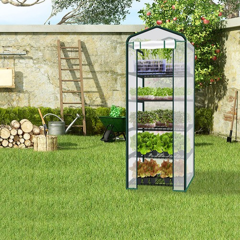 Mini foil greenhouse - 5 shelves 23359