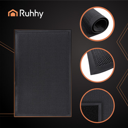 Tapis d'entrée 90x60cm Ruhhy 26185