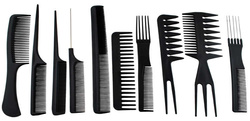 Friseurkämme - Set à 10 Stück
