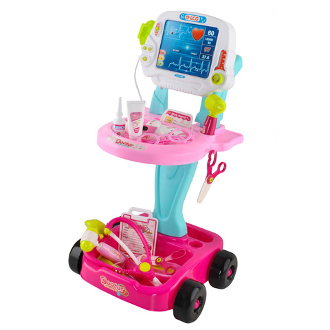 Sada Little Doctor - Růžový kočárek 26556
