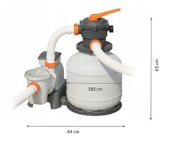 Pool sand pump 11355L/h BESTWAY 58486