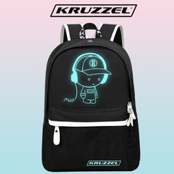 Kruzzel 19374 USB leuchtender Rucksack