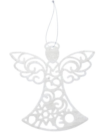 Boules/Pendentifs d&#39;arbre de Noël - anges - 3 pcs.