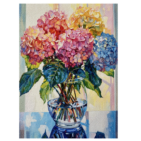 Broderie diamant « Bouquet » 40x30 cm Maaleo 26770