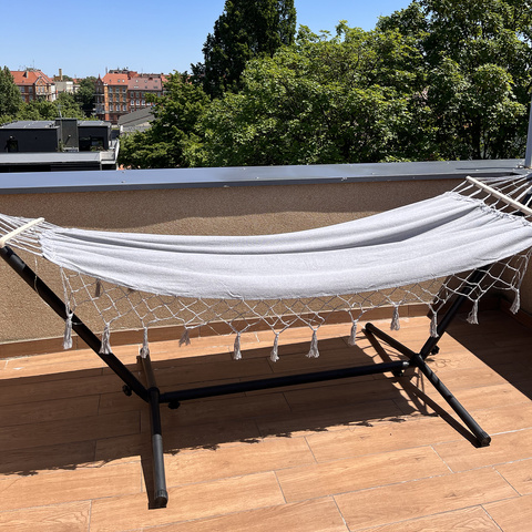 Hamac de jardin 200x150cm Gardlov 25465