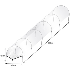 Gartengewächshaus - Gardlov-Tunnel 25382