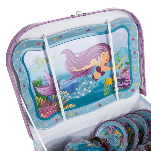 Children's mermaid tea set