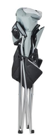 Black and gray fishing chair