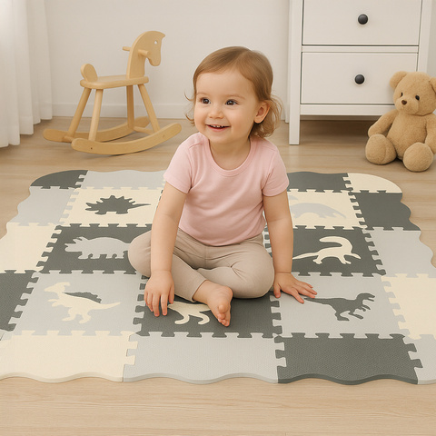 Пазл из пенопласта 30,5x30,5см 35 деталей Kruzzel 25785