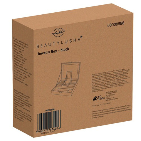 Schmuckschatulle - schwarz Beautylushh