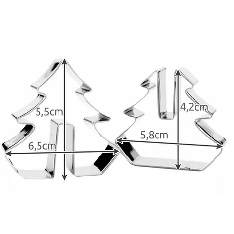 Christmas Ruhhy 22015 cookie cutter set