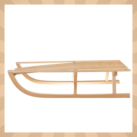 Wooden sled Kruzzel 25217