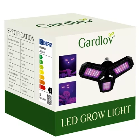 Gardlov 20440 108 LED lampa na růst rostlin