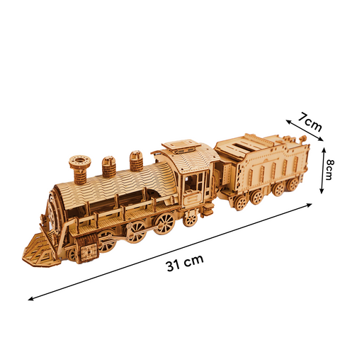 3D dėlionė - Kruzzel lokomotyvas 26515