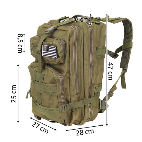 Militärrucksack XL grün