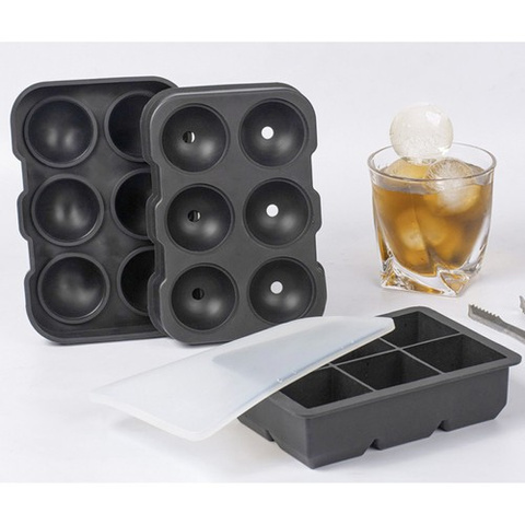 Moule en silicone 2 en 1 - cubes + boules Ruhhy 21270