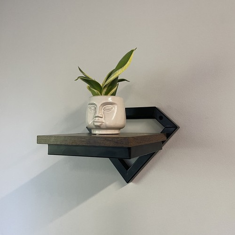 Ruhhy 24253 hanging wall shelf