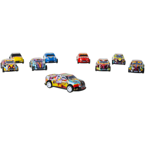 Motorized cars in a suitcase, 50 pcs. 26603