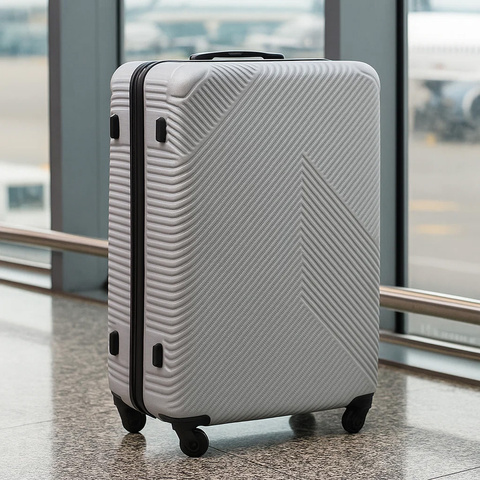 3-in-1 suitcase set - gray Trizand 26662