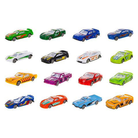 Colorful cars/springs 1:64 - 16 pcs. 26319